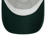 New Era - California Patch A-Frame Trucker Adjustable Cap - White/Dark Green - Headz Up 