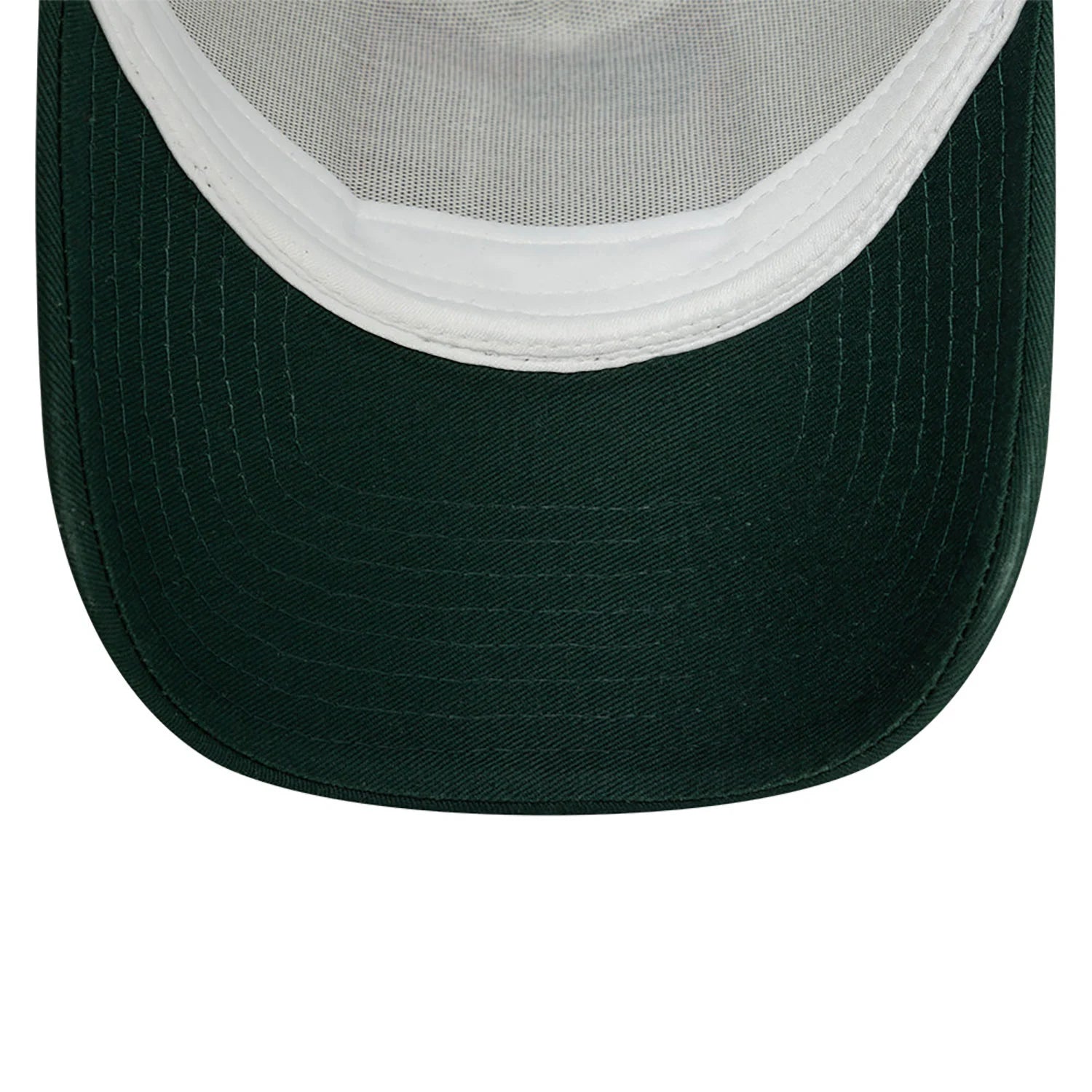 New Era - California Patch A-Frame Trucker Adjustable Cap - White/Dark Green - Headz Up 