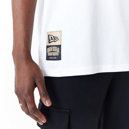 New Era - NE Sticker Tee Oversize - White