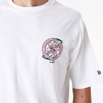 New Era - Baseball Graphic OS T-Shirt - New York Yankees - White/Navy - Headz Up 
