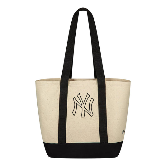 New Era - MLB Premium Tote Bag - Stone/Black