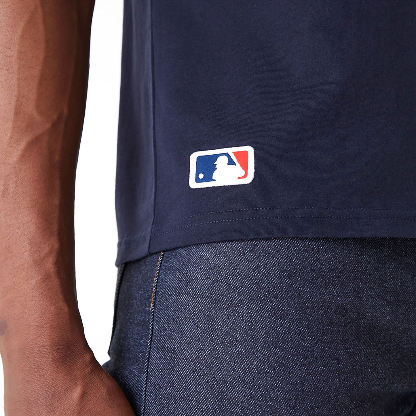 New Era - MLB ARCH Wordmark T-Shirt - New York Yankees - Navy - Headz Up 