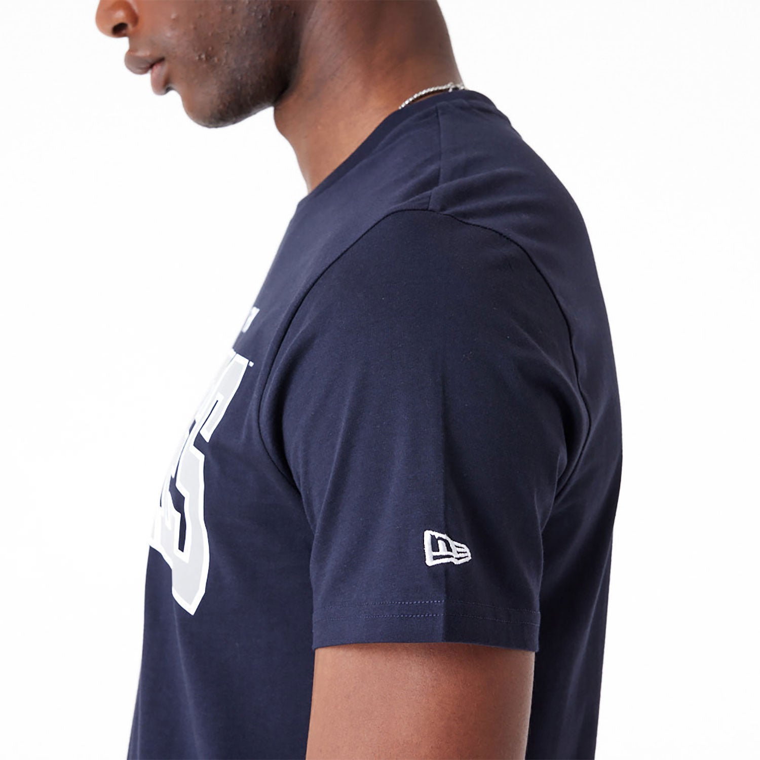 New Era - MLB ARCH Wordmark T-Shirt - New York Yankees - Navy - Headz Up 