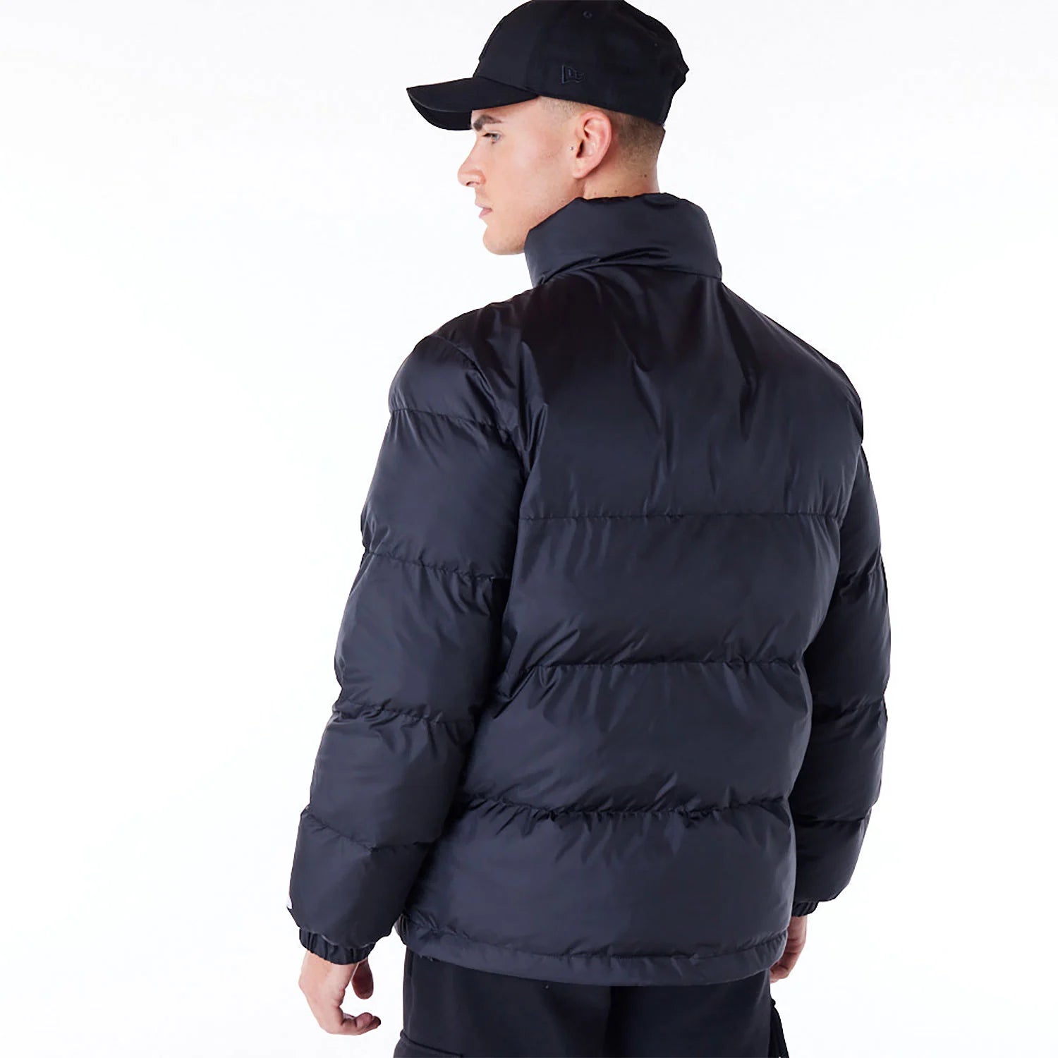 New Era - MLB Nylon Puffer Jacket - New York Yankees - Black - Headz Up 