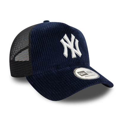 New Era - MLB  Cord - New York Yankees -Trucker Cap - Navy