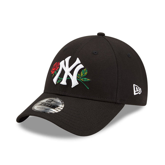 New Era ROSE New York Yankees 9Forty Baseball Cap - Black - Headz Up 