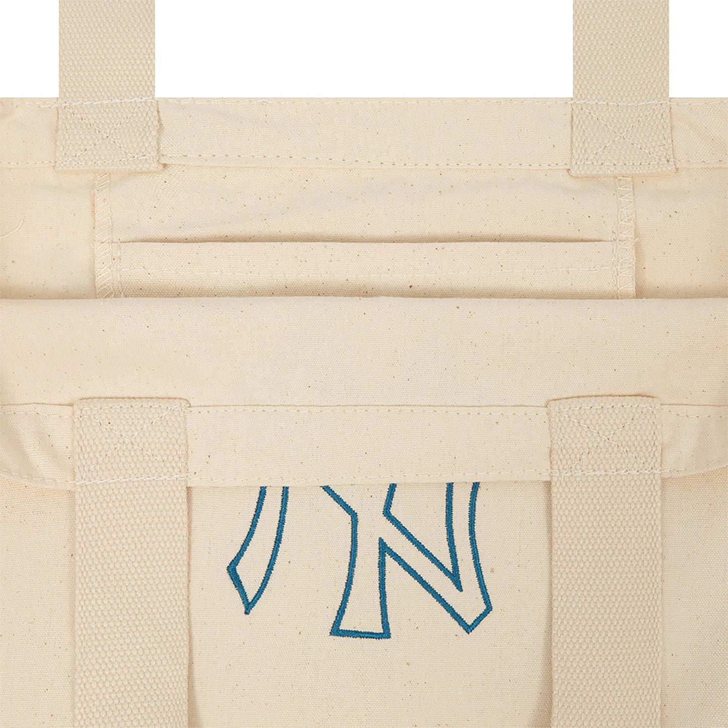 New Era - MLB Canvas Tote Bag - Stone/Blue