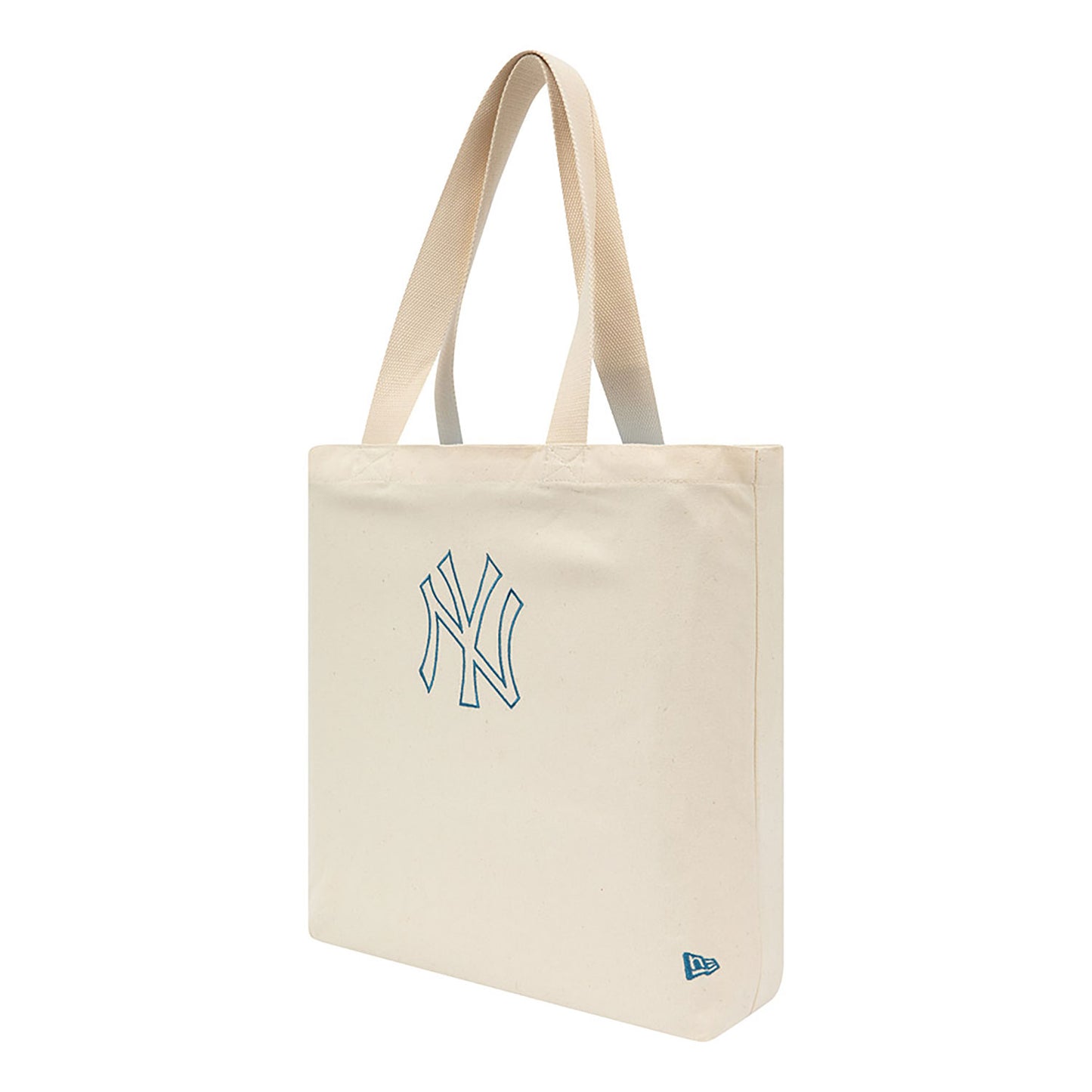 New Era - MLB Canvas Tote Bag - Stone/Blue