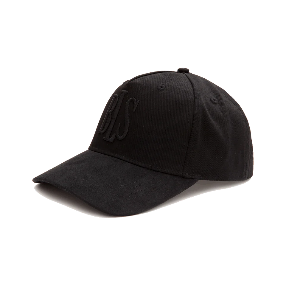 BLS - Classic Baseball Cap Suede - Black/Black