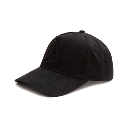 BLS - Classic Baseball Cap Suede - Black/Black