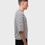 LAU LAU - Striped Tee - Black/White - Headz Up 