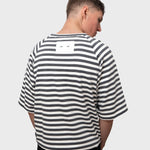 LAU LAU - Striped Tee - Black/White - Headz Up 