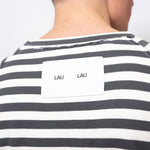 LAU LAU - Striped Tee - Black/White - Headz Up 
