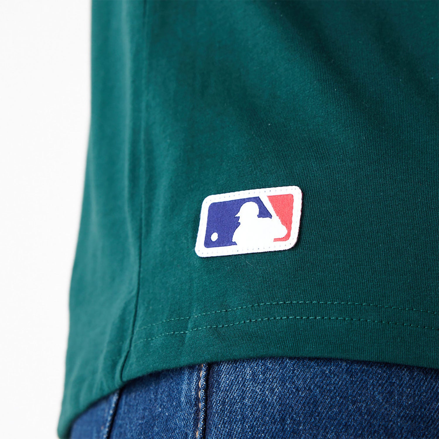 New Era - MLB ARCH Wordmark T-Shirt - Oakland Athletics - Dark Green - Headz Up 