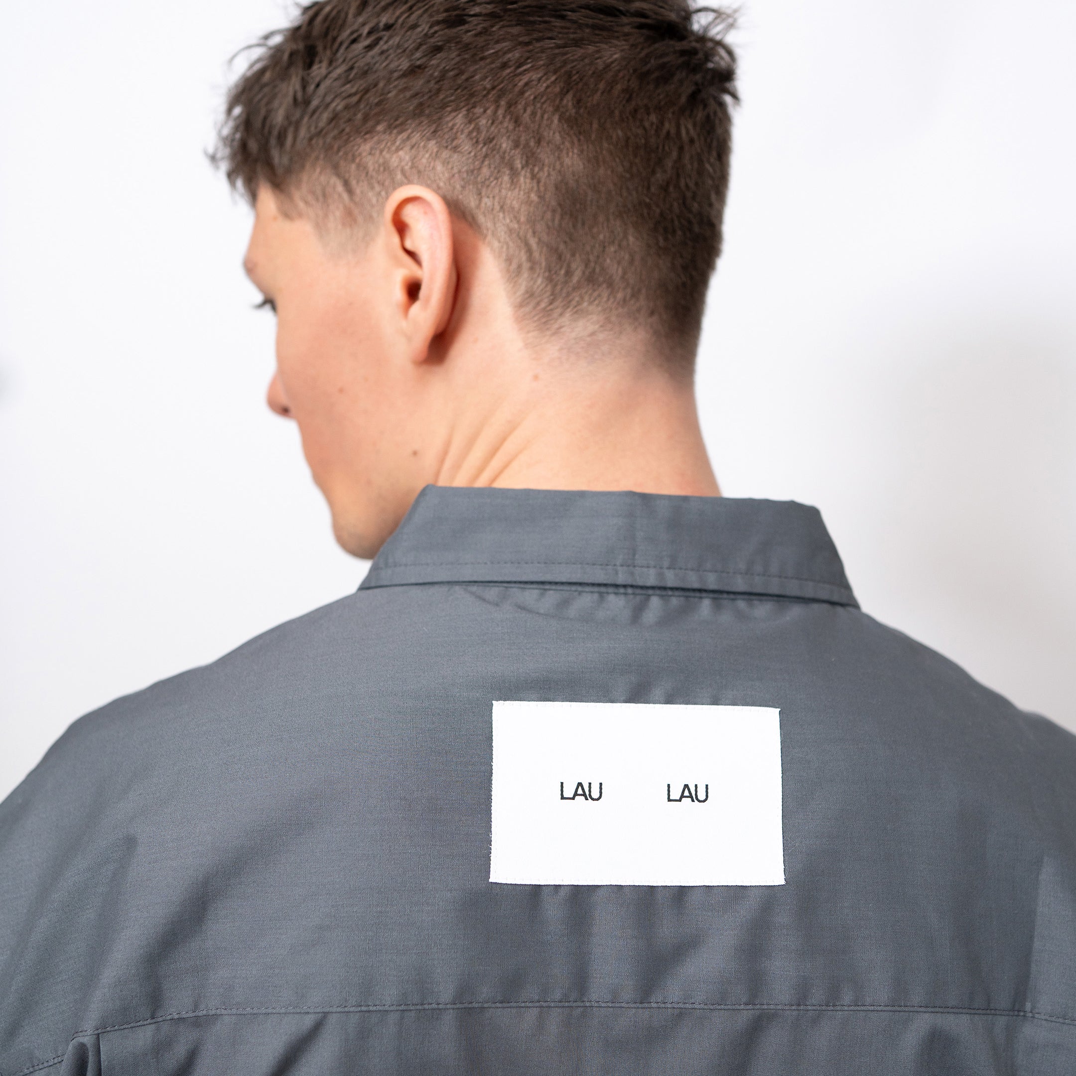 LAU LAU - Solid Shirt - Grey - Headz Up 