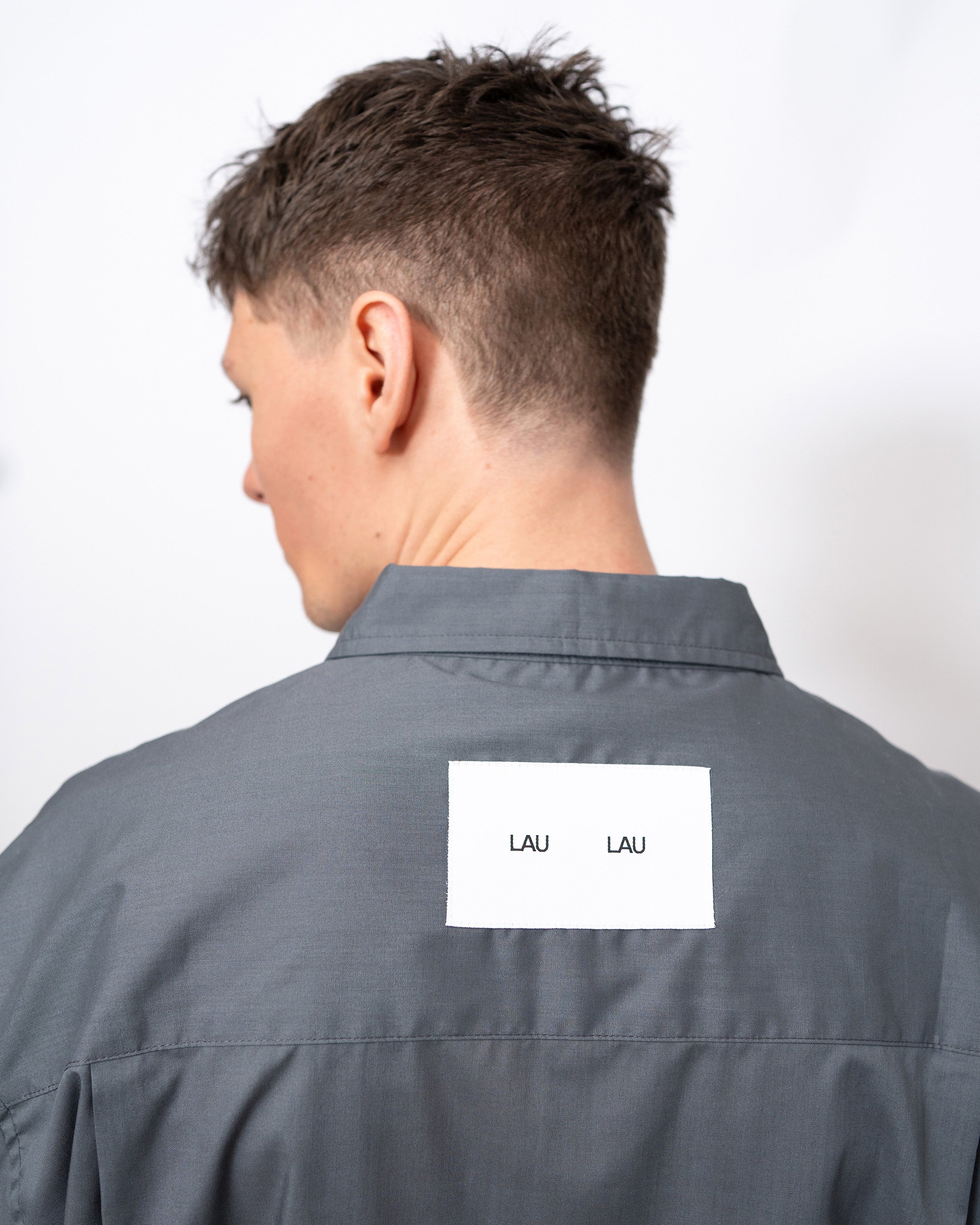 LAU LAU - Solid Shirt - Grey - Headz Up 