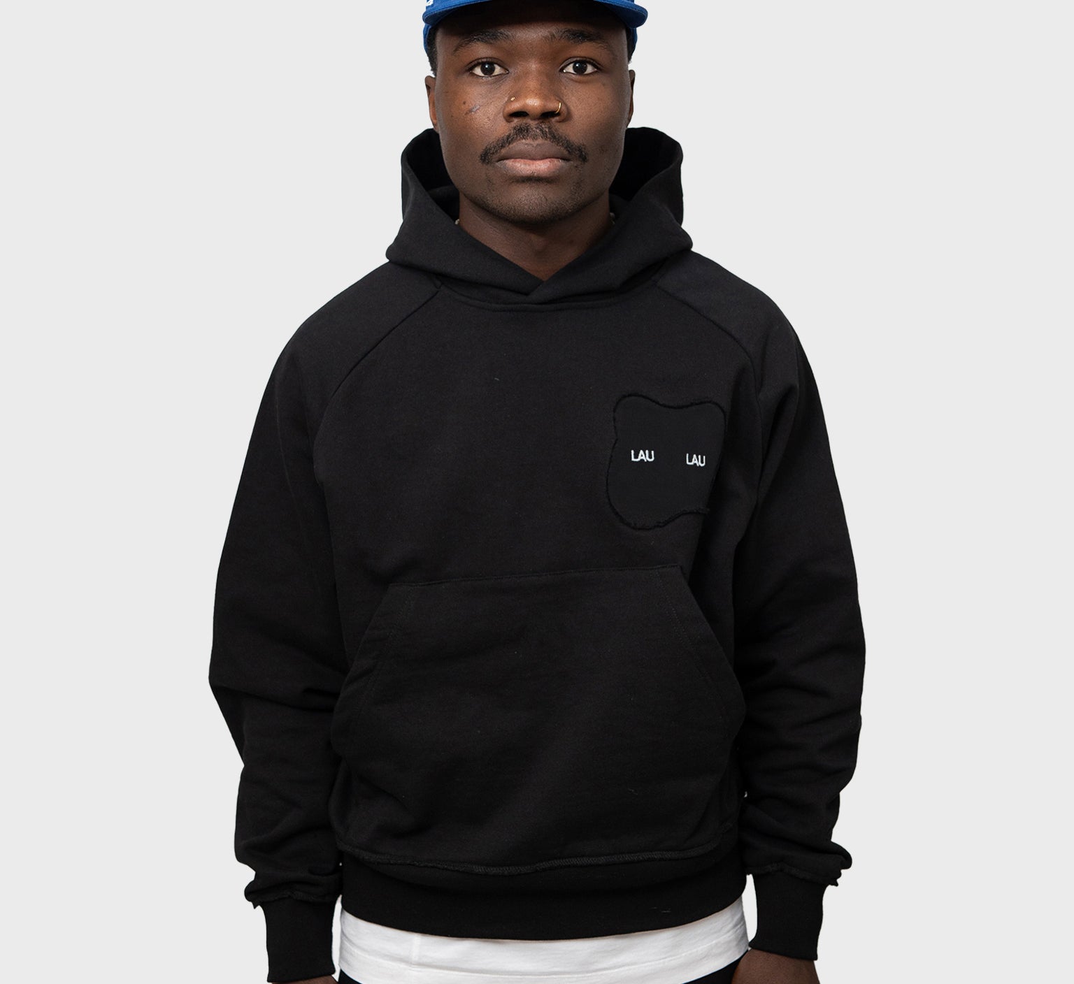 LAU LAU - Logo Hoodie - Black - Headz Up 