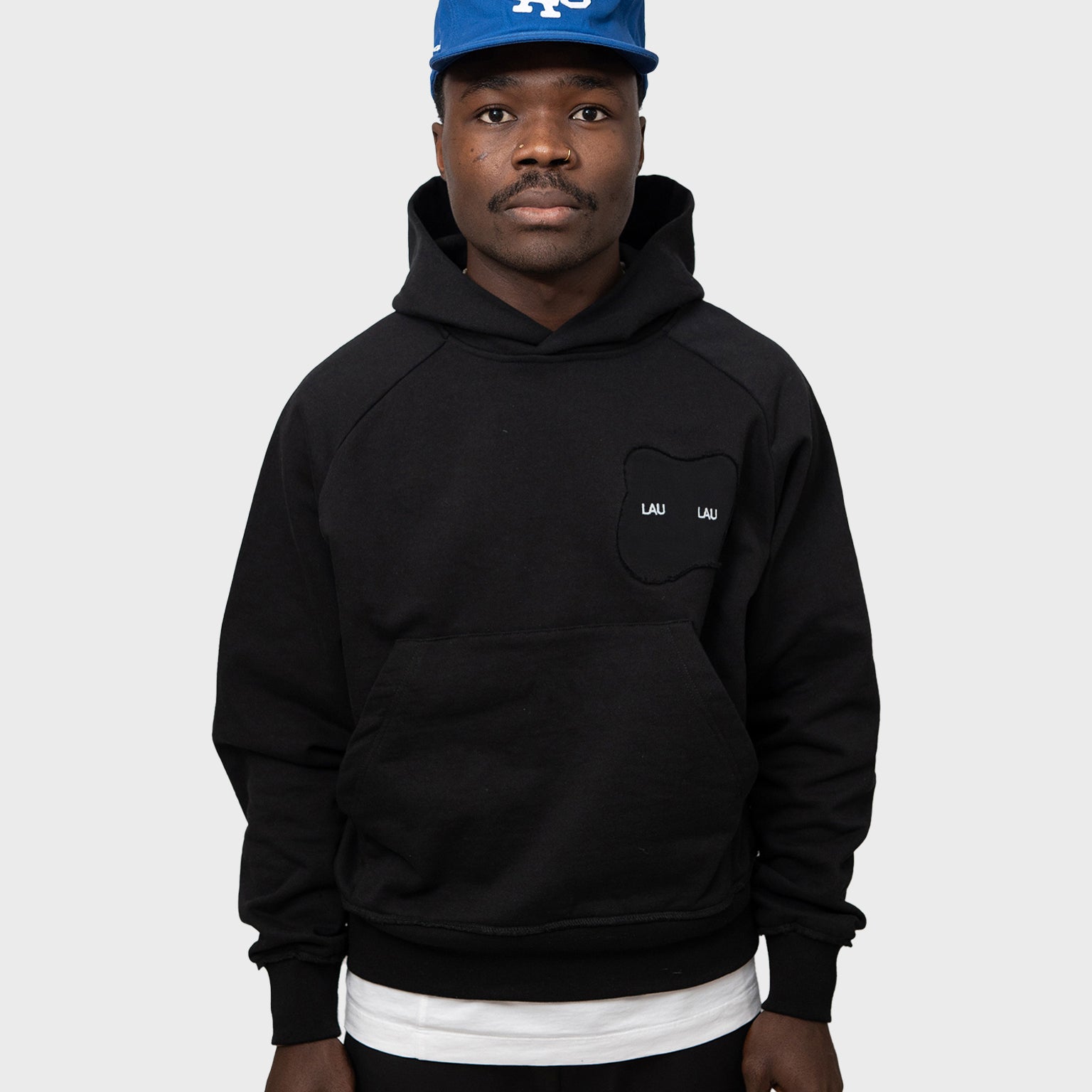 LAU LAU - Logo Hoodie - Black - Headz Up 