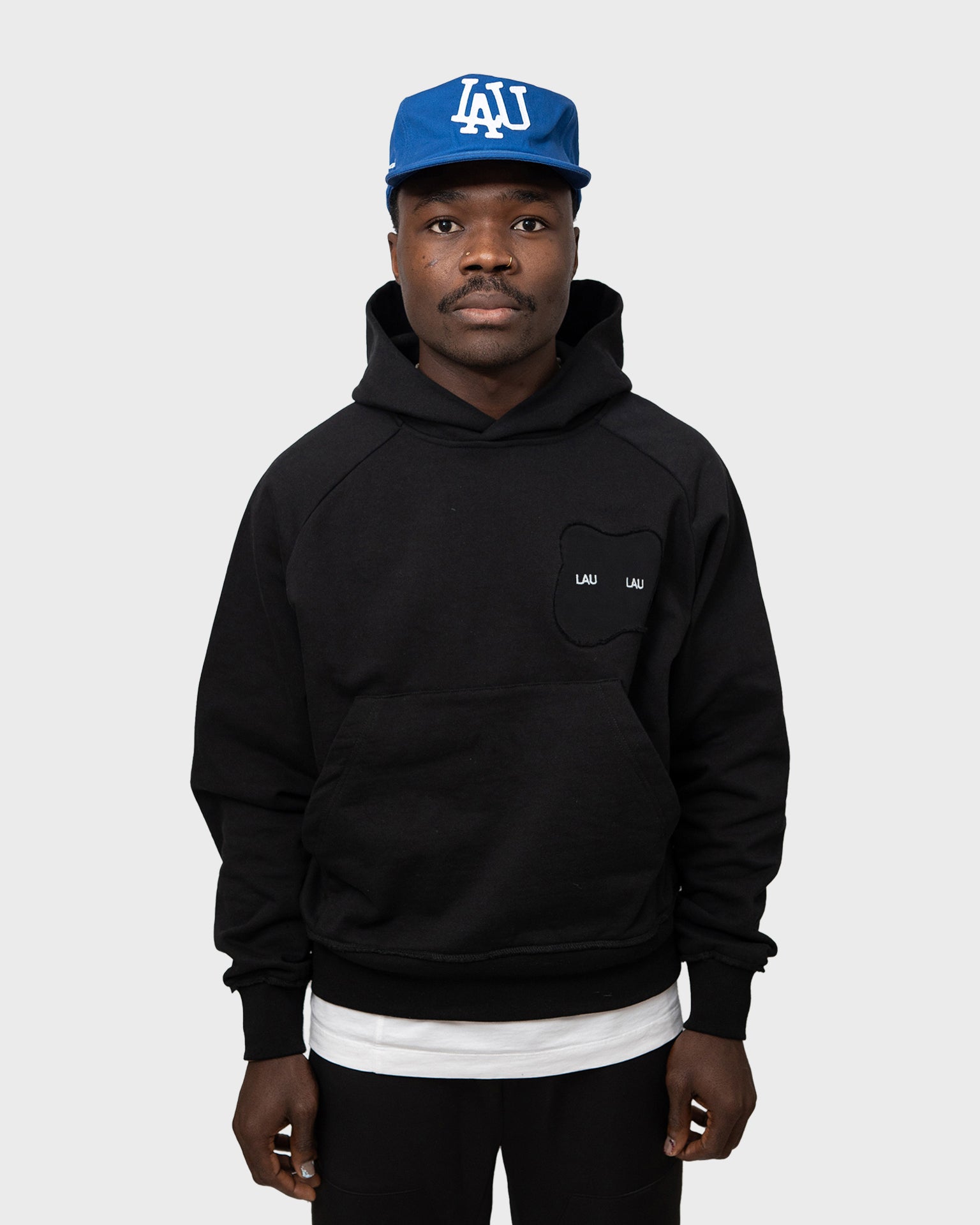 LAU LAU - Logo Hoodie - Black - Headz Up 