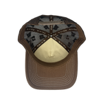 LESS FEAR - 5-Panel Trucker Cap - Brown - Headz Up 