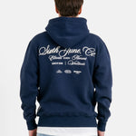 SIXTH JUNE - Elevate Embroidered Hoodie - Navy - Headz Up 