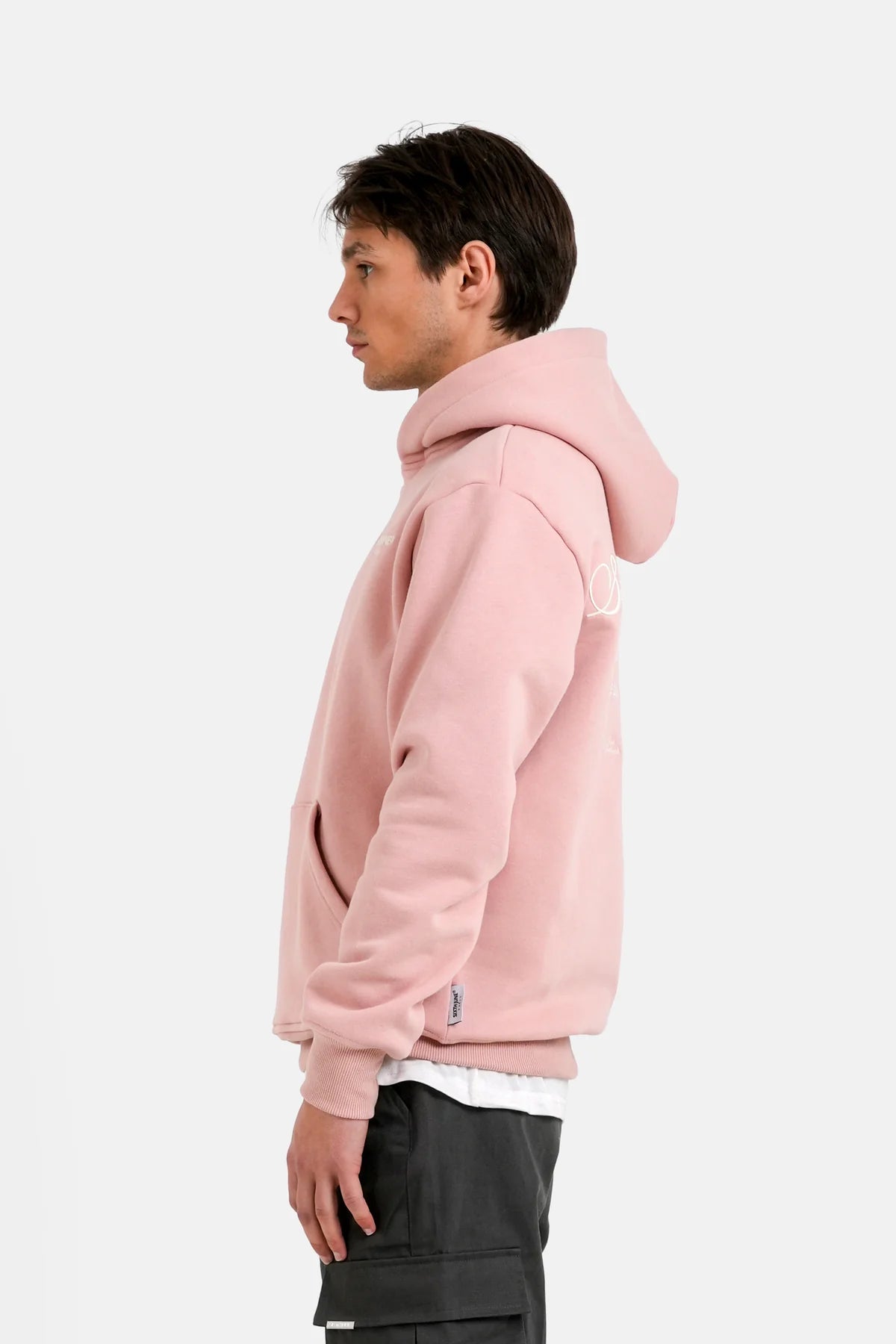 SIXTH JUNE - Elevate Embroidered Hoodie - Pink - Headz Up 