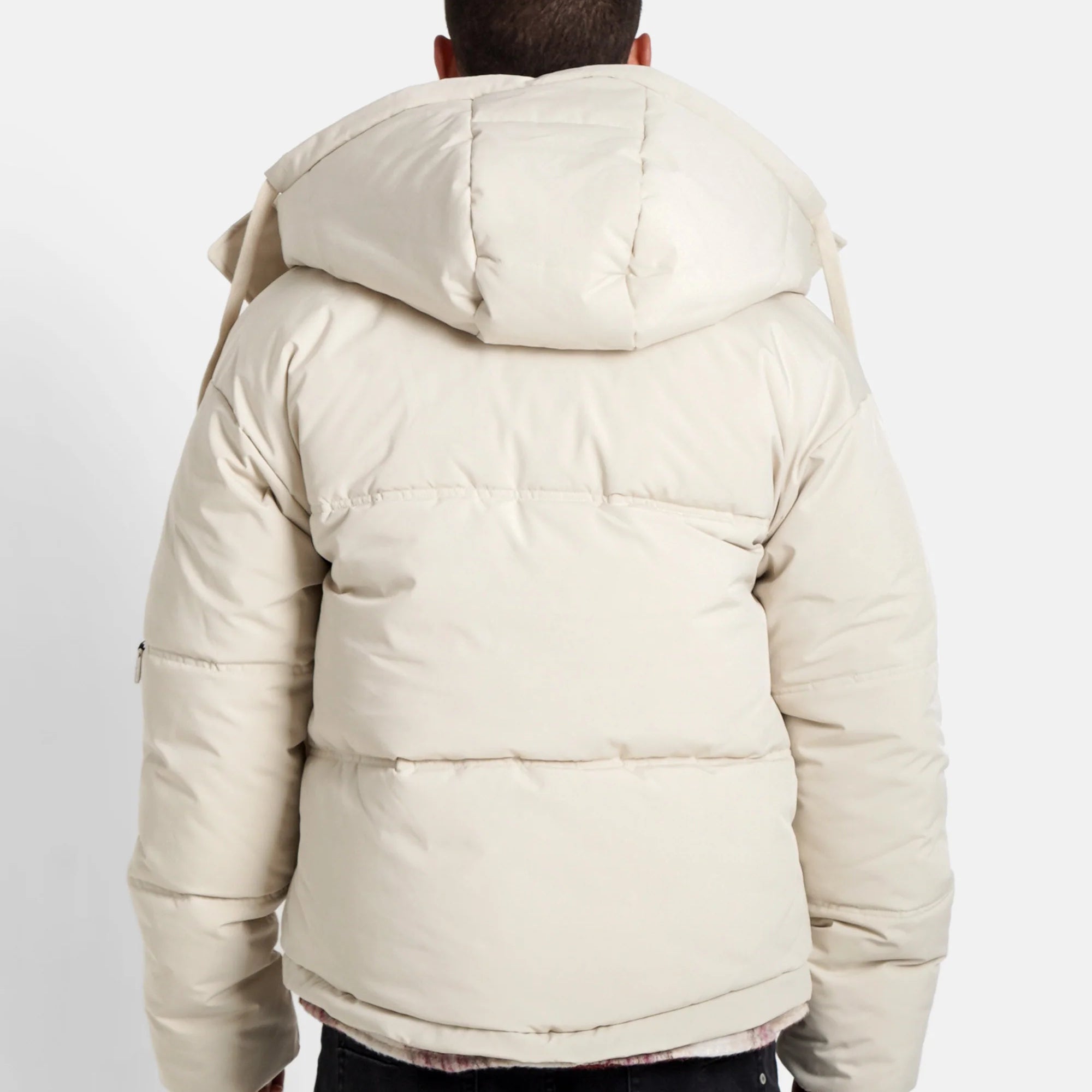 SIXTH JUNE - Oversized & Big Rope Puffer - Beige - Headz Up 
