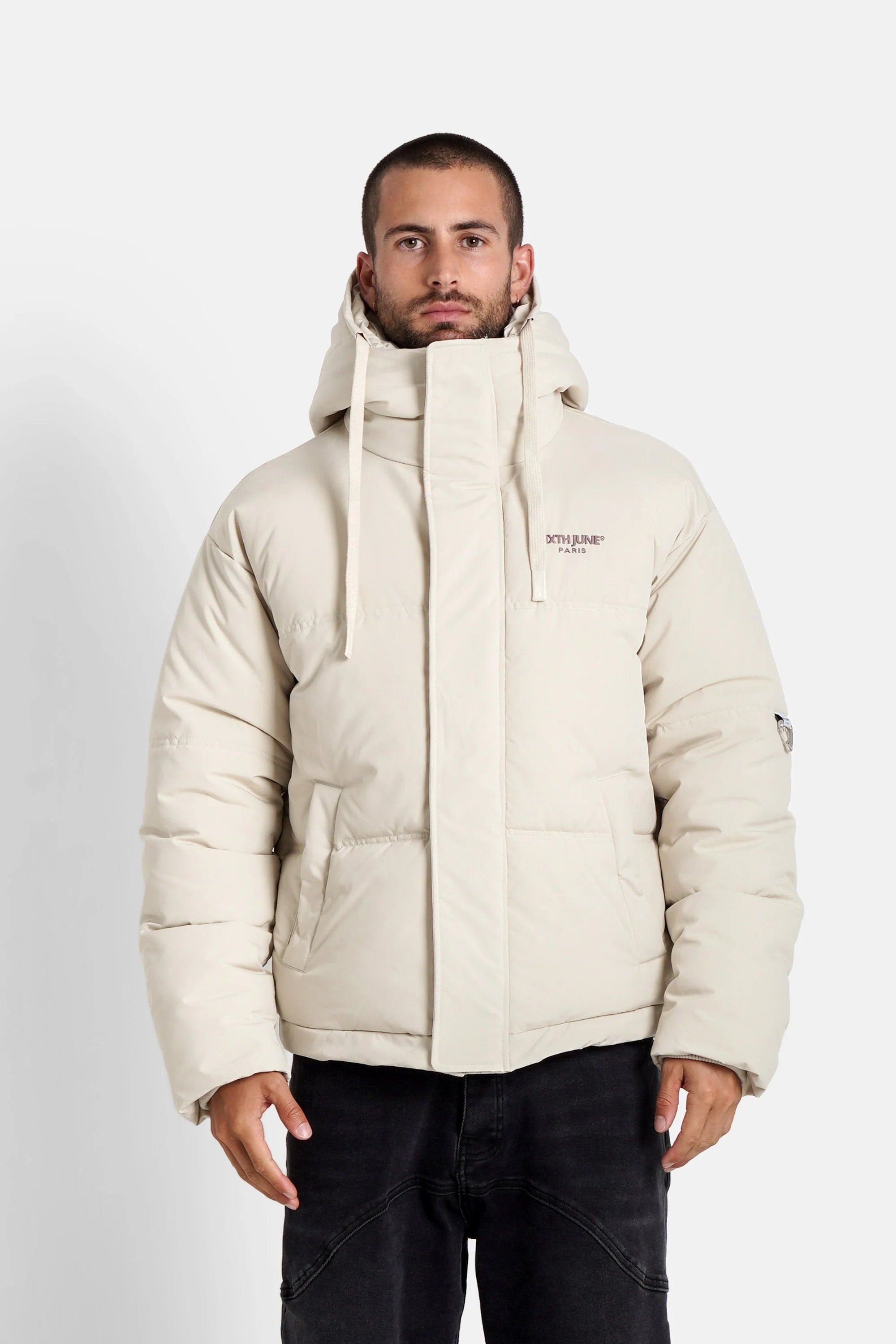 SIXTH JUNE - Oversized & Big Rope Puffer - Beige - Headz Up 