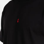 SIXTH JUNE - 6 Heart Embro SS Tshirt - Black - Headz Up 
