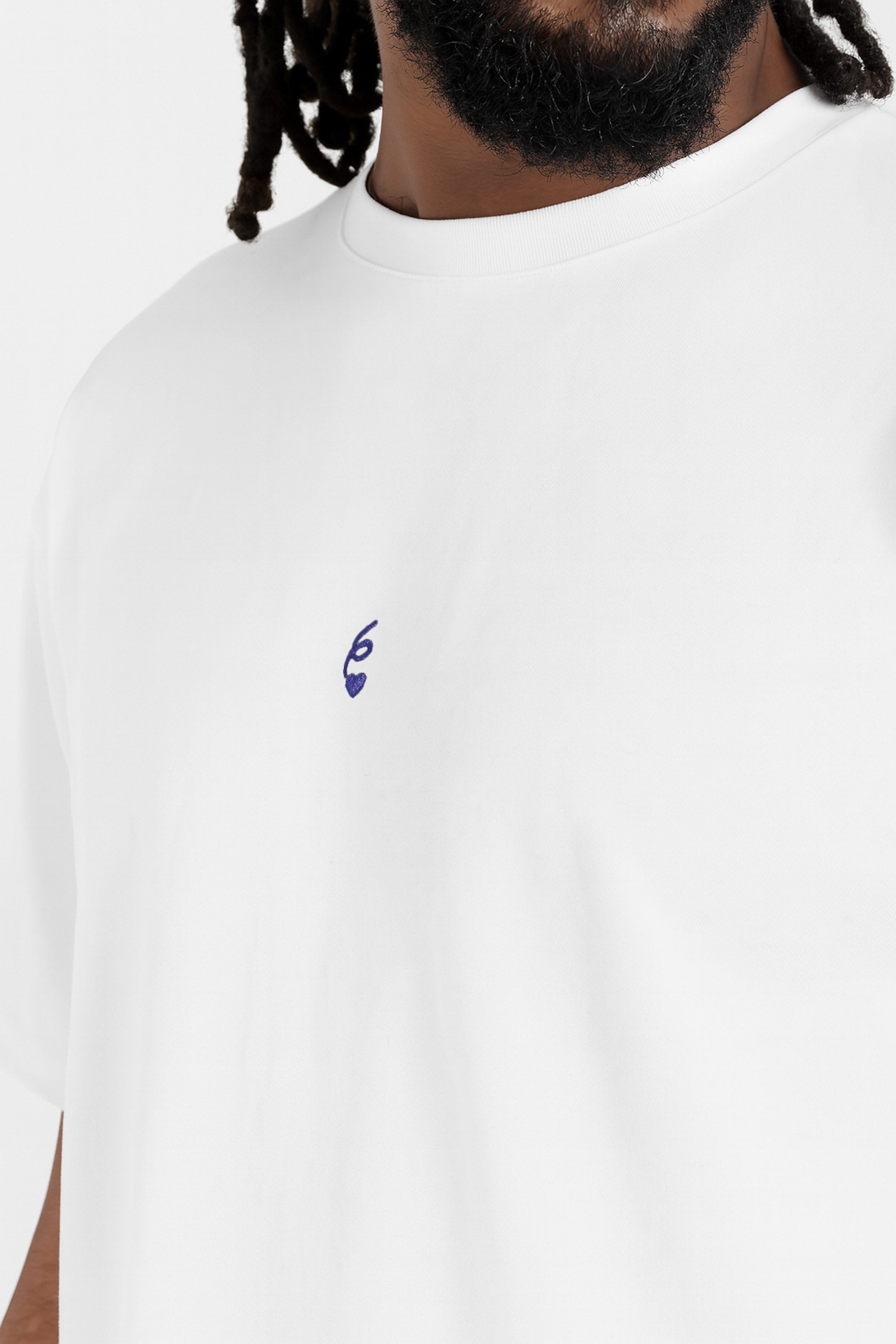 SIXTH JUNE - 6 Heart Embro SS Tshirt - WHBL - Headz Up 