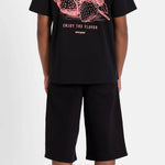 SIXTH JUNE - Baggy denim shorts - Black - Headz Up 