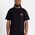 SIXTH JUNE - Strawberry Print SS Tshirt - Black - Headz Up 