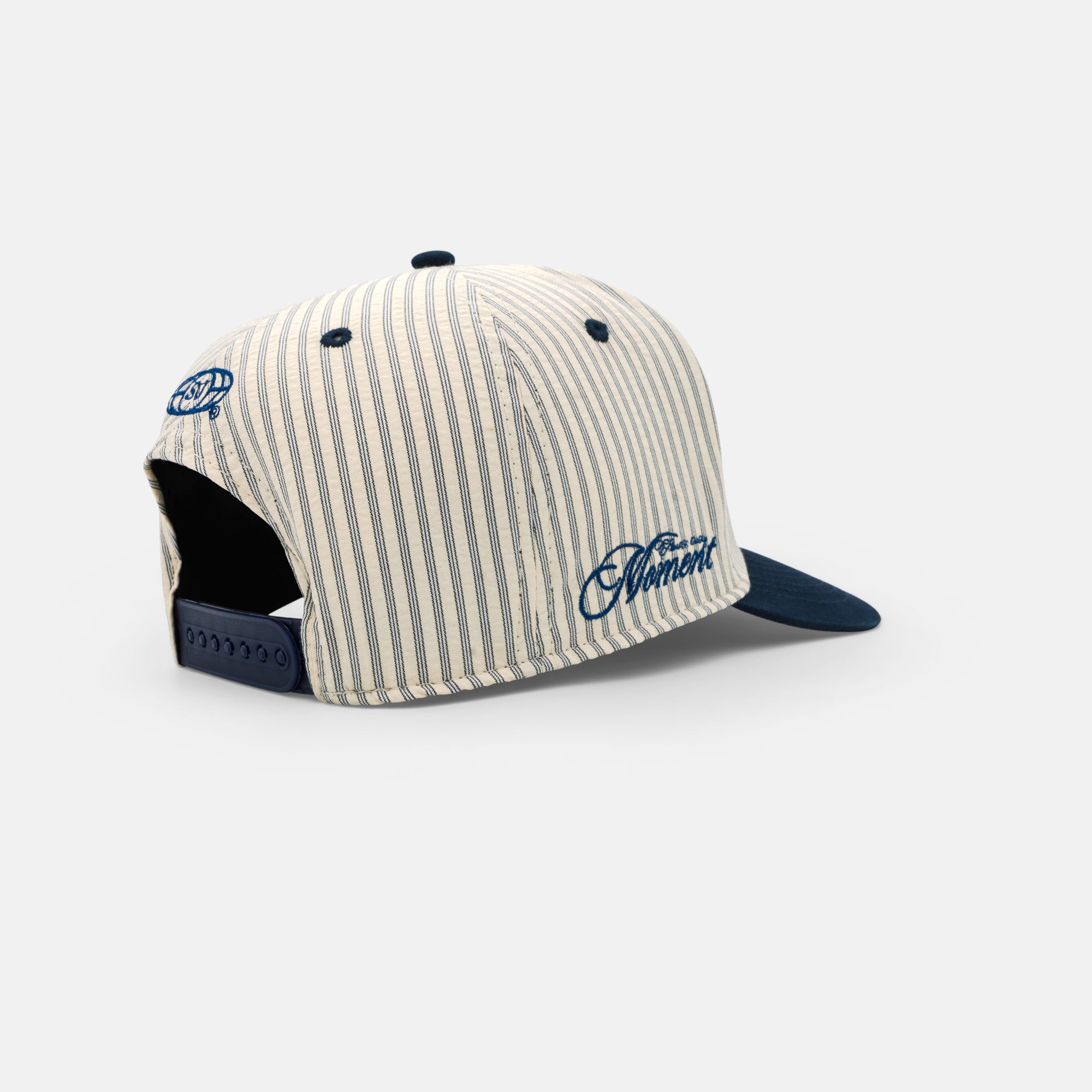 SIXTH JUNE - Textured Stripes Caps - Navy - Headz Up 