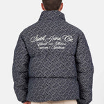 SIXTH JUNE - All Over Heart Demin Puffer - Blue - Headz Up 