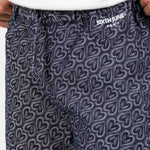 SIXTH JUNE - All Over Heart Demin Pants - Blue - Headz Up 