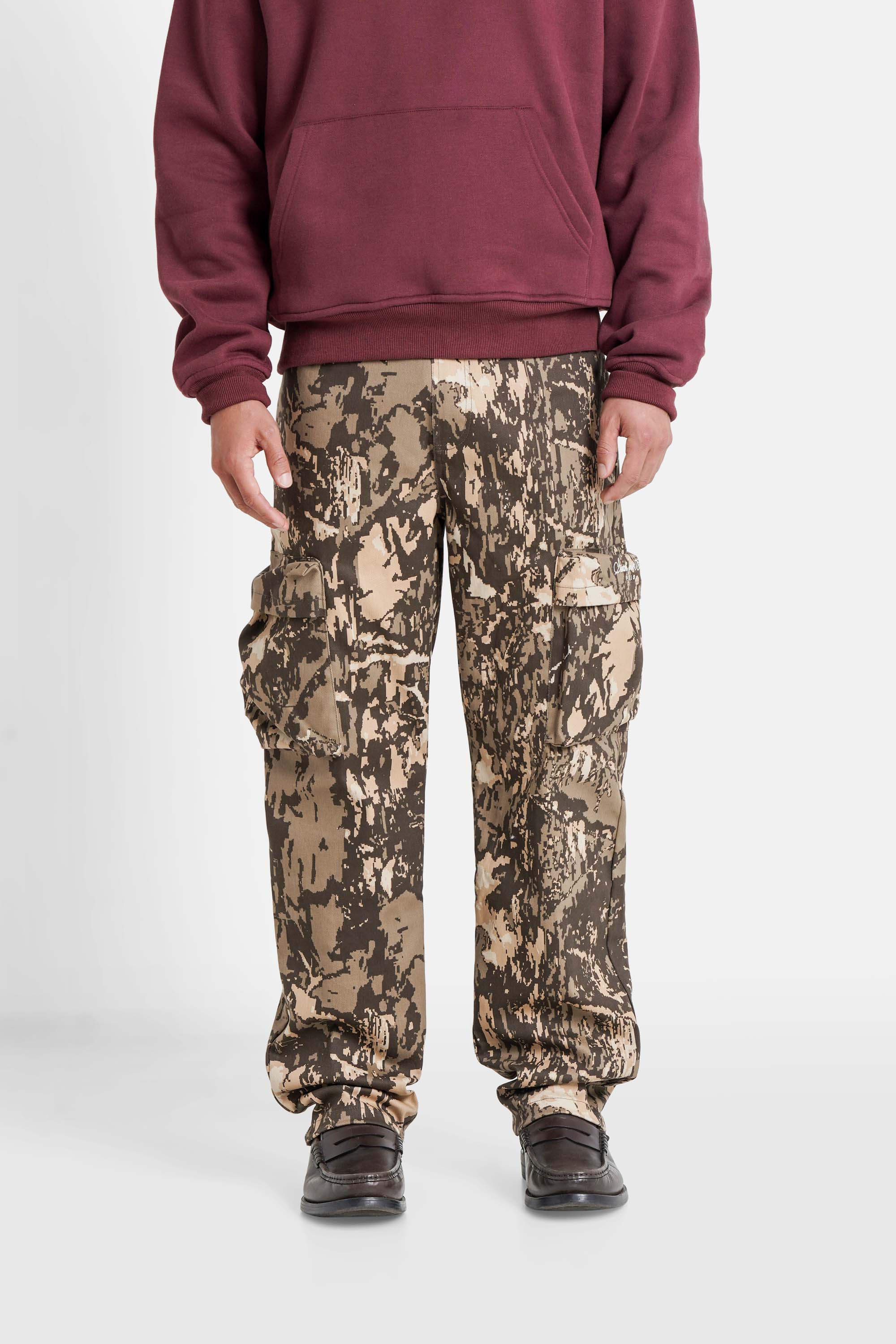 SIXTH JUNE - Digital camo loose pants - Brown - Headz Up 