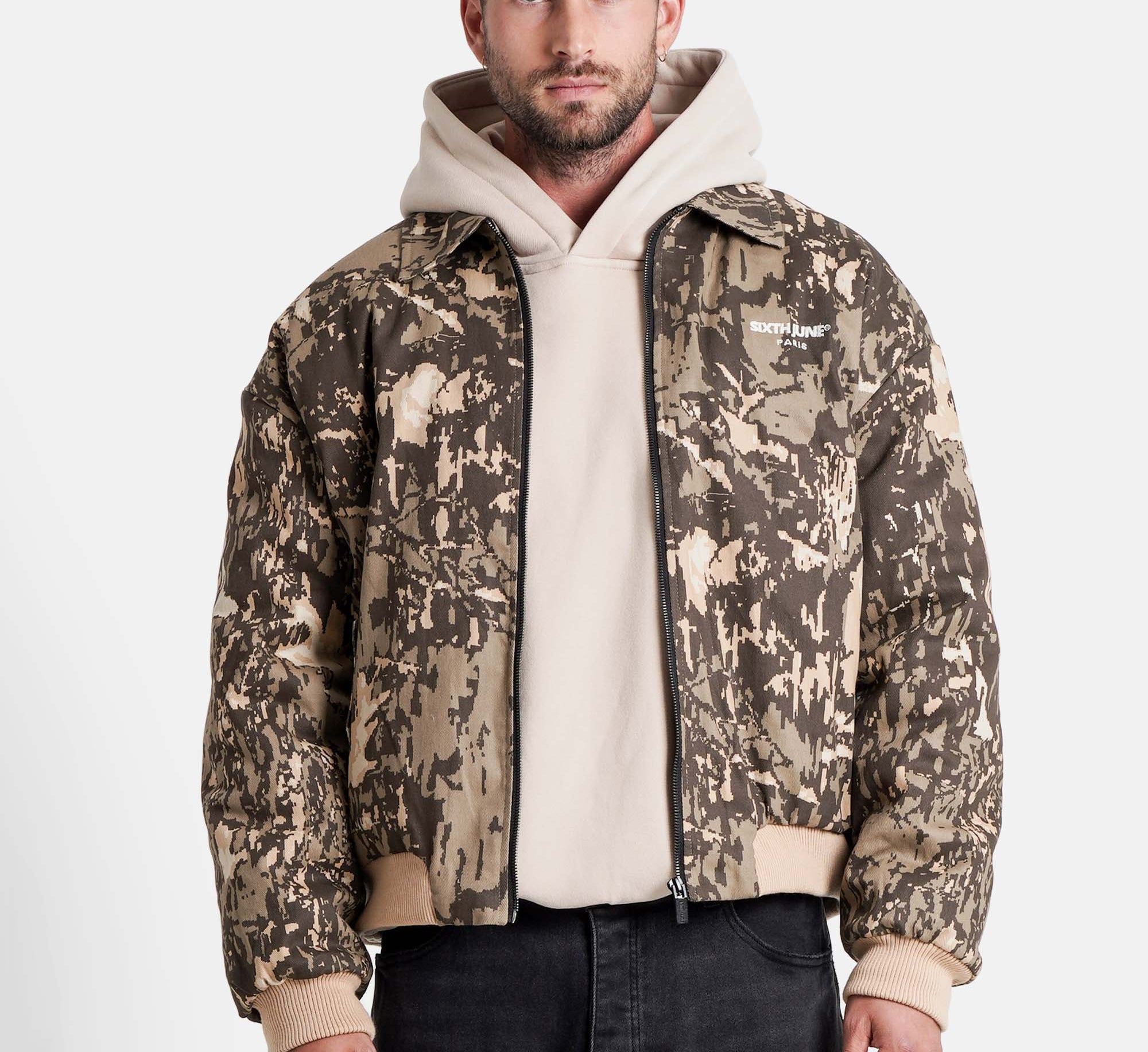 SIXTH JUNE - Digital Camo Boxy Jacket - Camo - Headz Up 