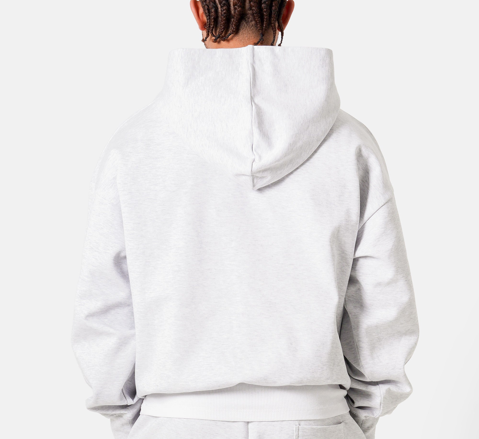 SIXTH JUNE - Heavy cotton Hoodie - Light grey - Headz Up 