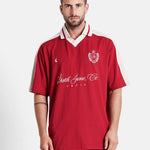 SIXTH JUNE - Soccer polo SS shirt - Red - Headz Up 