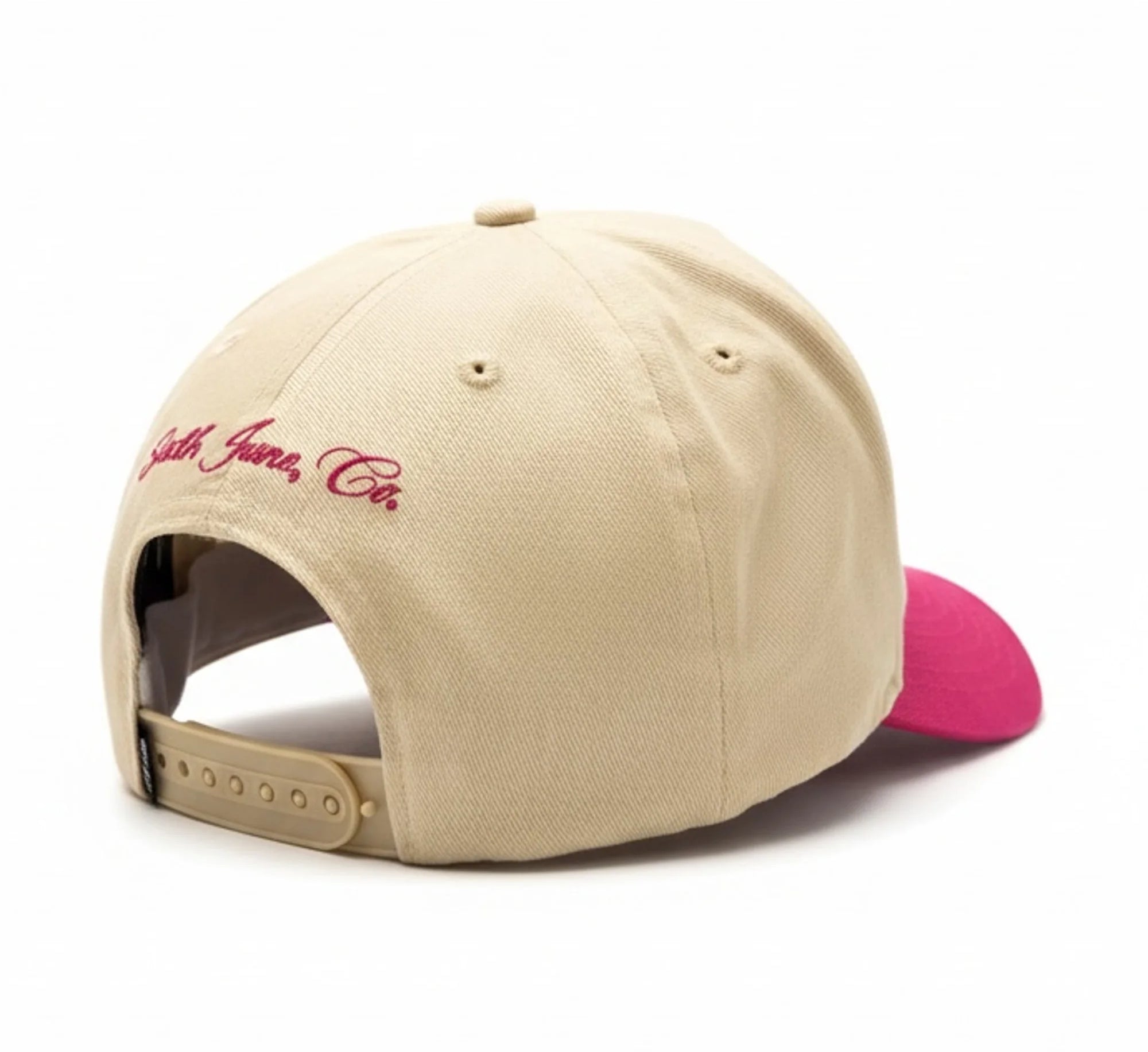 SIXTH JUNE Persian Dream Hat i beige, cap med blødt stof og bred skygge, perfekt til afslappet hverdagsbrug