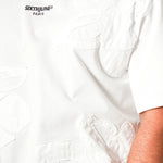 SIXTH JUNE - Flower Embroidery S/S T-Shirt - Offwhite - Headz Up 