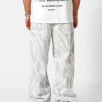 SIXTH JUNE - Camo Baggy Pants - Grey - Headz Up 