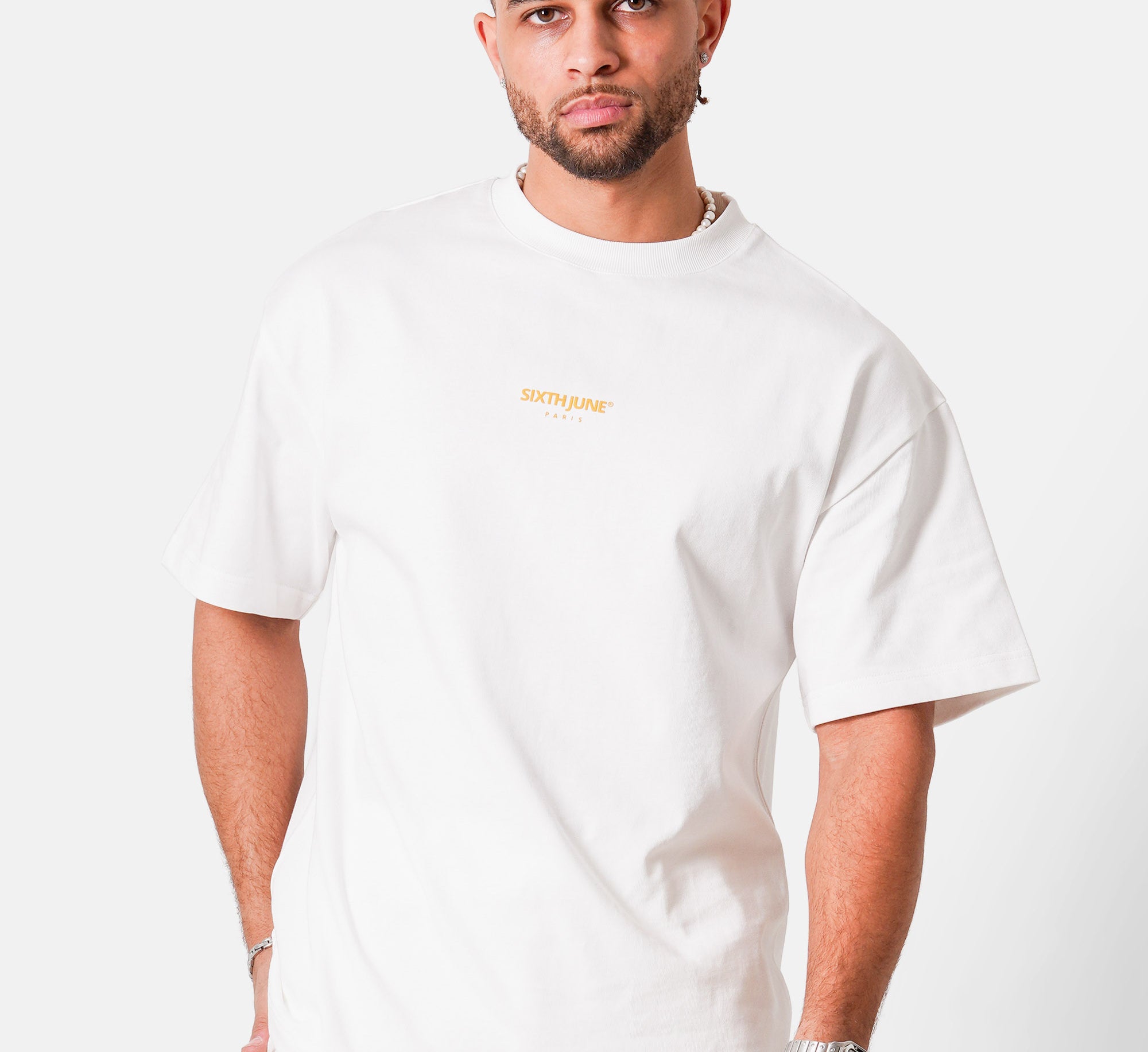 SIXTH JUNE - Coast Back Print SS T-shirt - White - Headz Up 