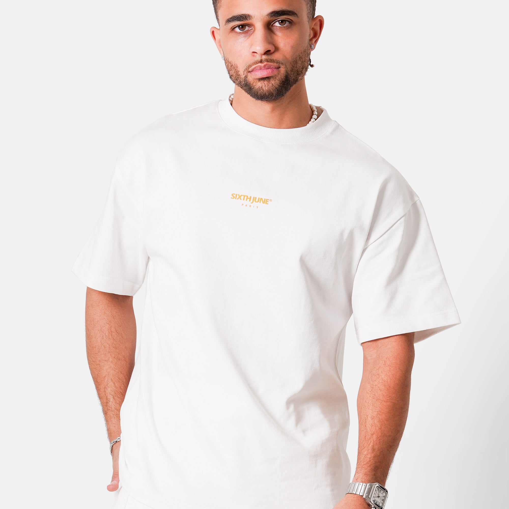 SIXTH JUNE - Coast Back Print SS T-shirt - White - Headz Up 