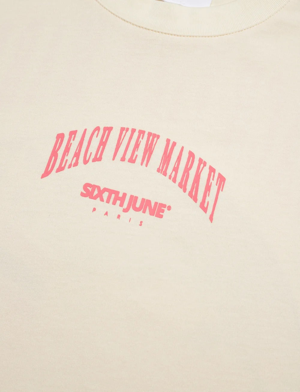 SIXTH JUNE - 6 Eleven print SS Tshirt - Beige - Headz Up 