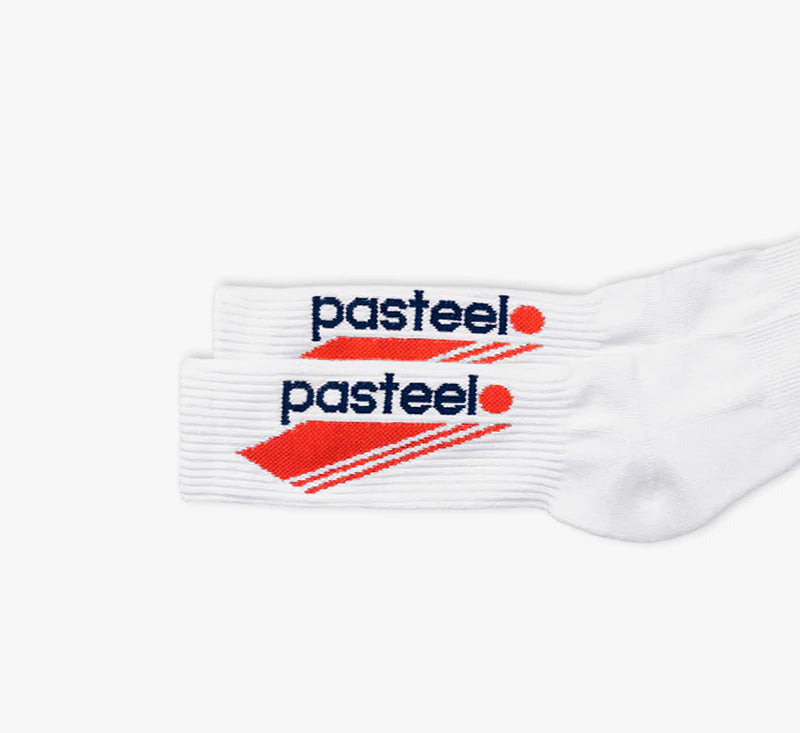 Pasteelo - O.G Socks - White/Red - Headz Up 
