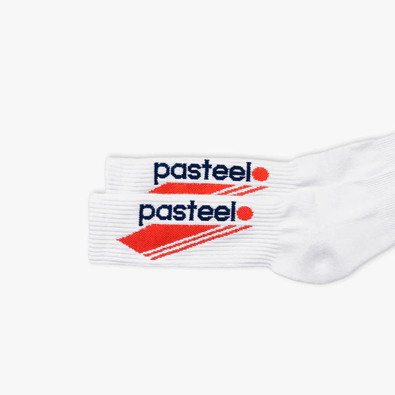 Pasteelo - O.G Socks - White/Red - Headz Up 