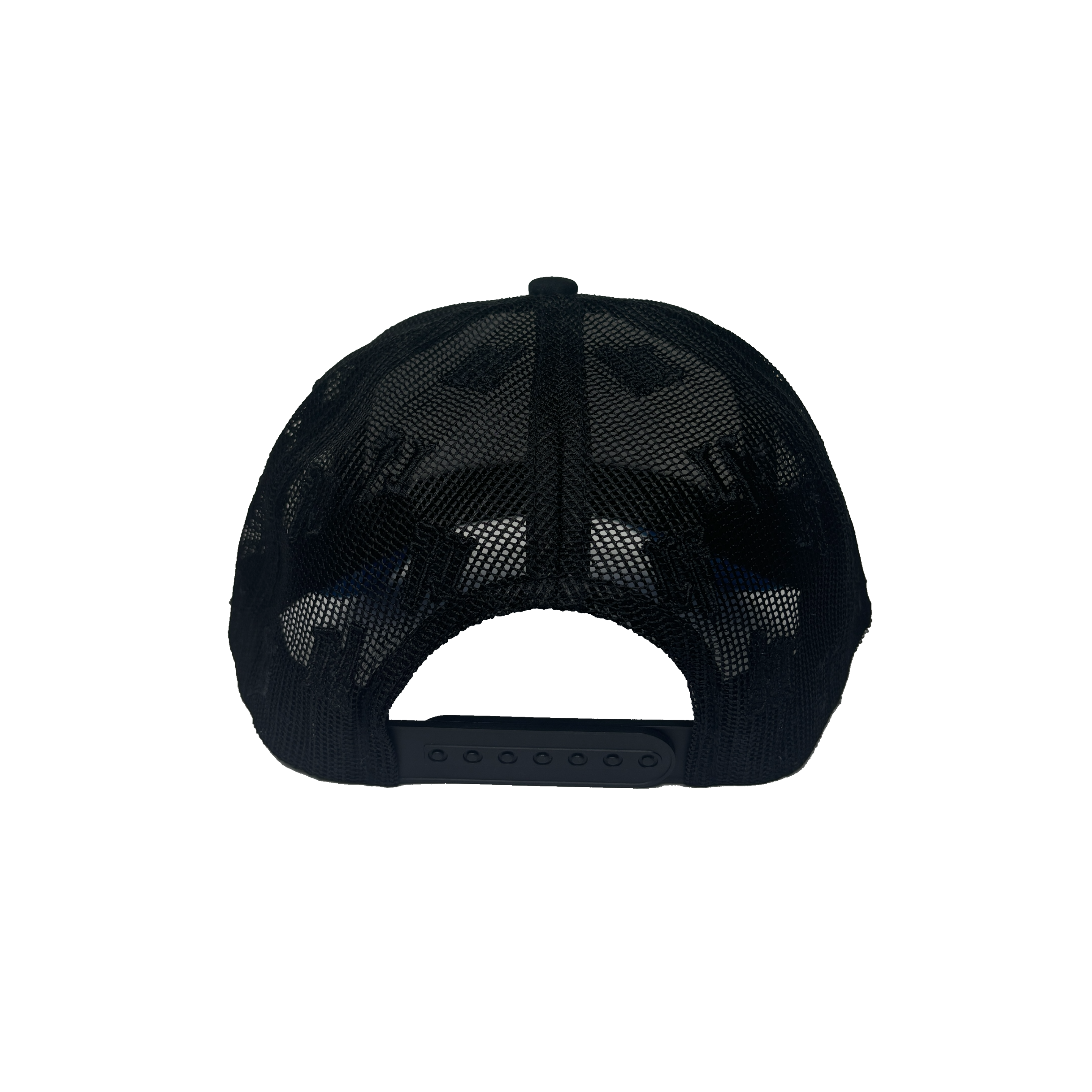 LESS FEAR - 5-Panel Trucker Cap - Blue - Headz Up 