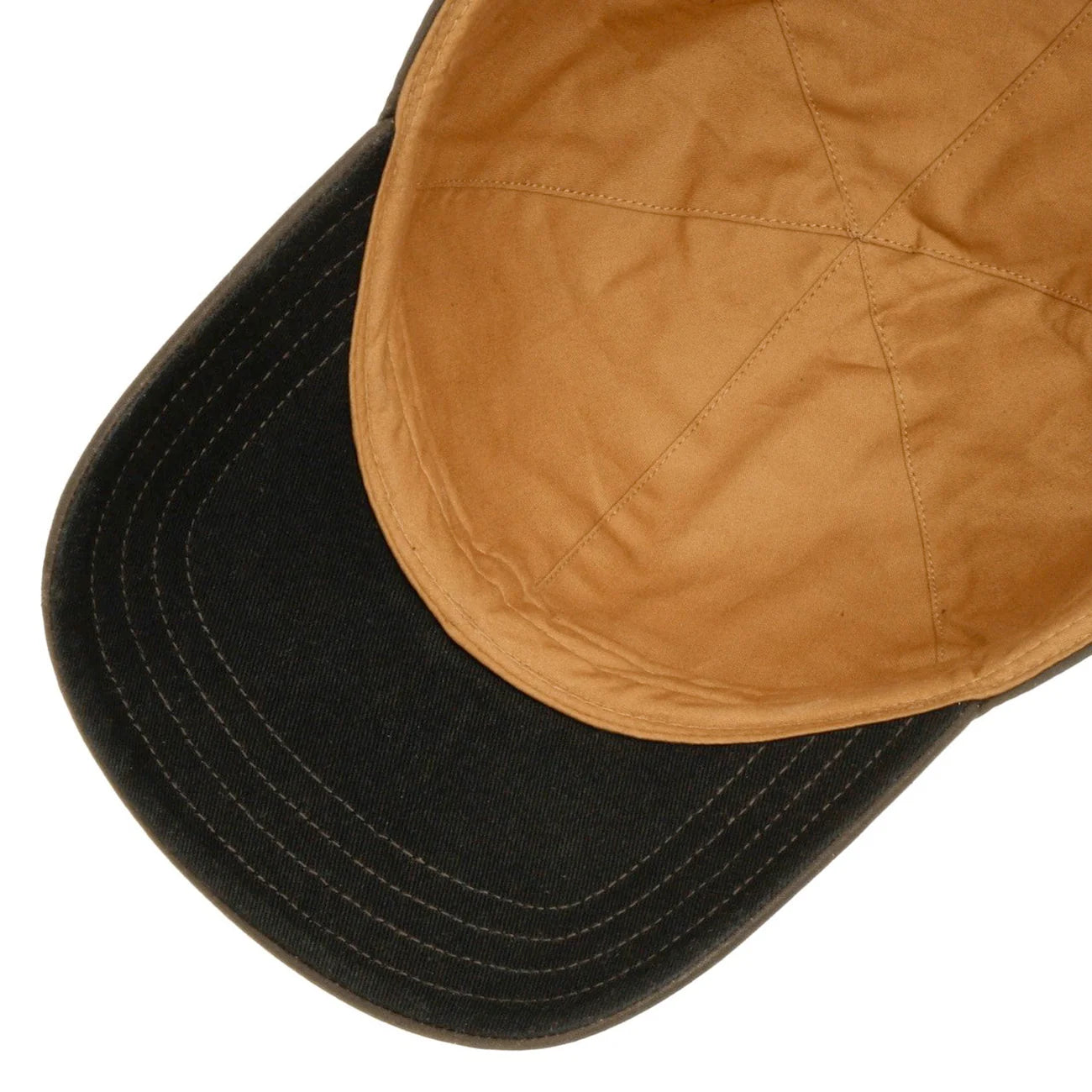 Stetson - Baseball Cap Waxed Cotton - Olive - Headz Up 