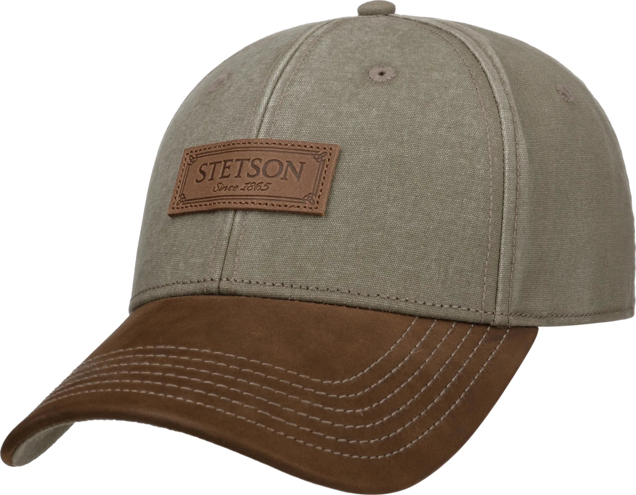 Stetson - Baseball Cap Cotton Green - Olive - Headz Up 